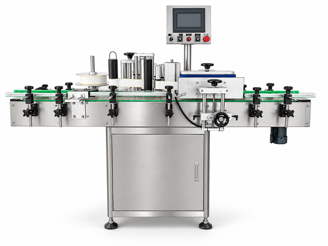 DLTB-A Vertical Round-Bottle Labeling Machine