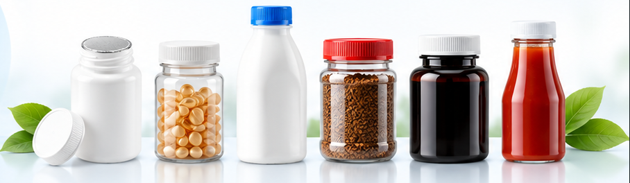 Container and product examples from the corresponding equipment document